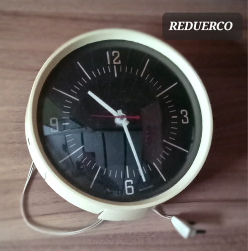 Reloj Antiguo Eléctrico De Pared Marca Cares Funciona