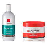 Kit Aqua Shot Loción Micelar + Peptisomas Antiage Lidherma