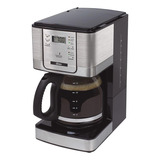 Cafetera Oster De Acero Inoxidable Programable De 12 Tazas