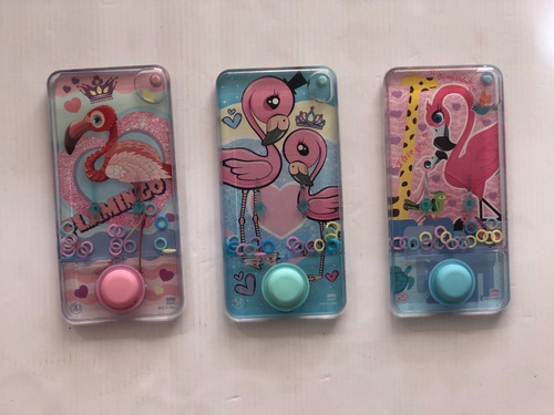 Juguete Anillos Diseño Atari De Agua De Flamingo