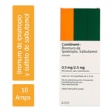 Combivent Solución 0.5mg/2.5mg Caja Con 10 Ampolletas