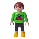 Playmobil Niño Con Remera Dinosaurio *3718 Tienda Playmomo