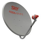Antena De Chapa 60cm Banda Ku Satelite Parabolica Digital