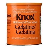 Gelatina Knox Sin Sabor 48 Oz (3 Paquetes)