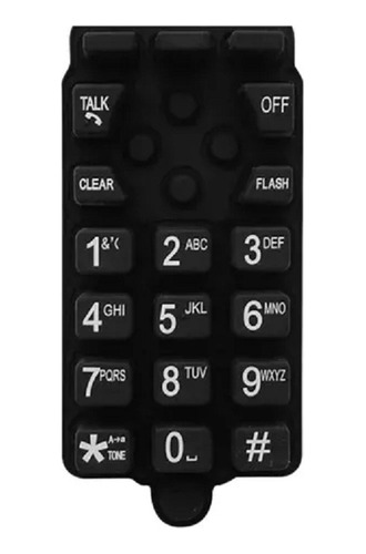 Teclado Panasonic Kx-tg1711 Kx-tg1712 Kx-tga171 Para Handy