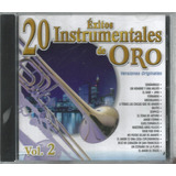 Cd. 20 Éxitos Instrumentales De Oro Vol. 2