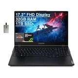 2021 Lenovo Legion 5 17.3  Fhd Gaming Laptop Computadora, Am