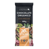 Chocolate Organico Colonial 70% Cacao X 100g Sin Tacc Kosher
