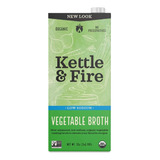 Kettle & Fire Caldo De Vegetales Sin Gluten Gmo Free 907ml