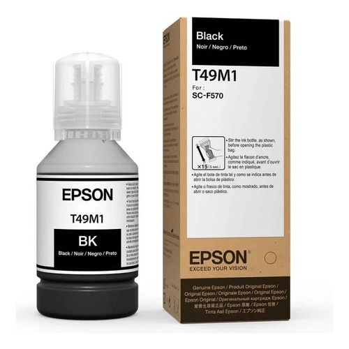 Botella De Tinta T49m Para Impresora Surecolor F170