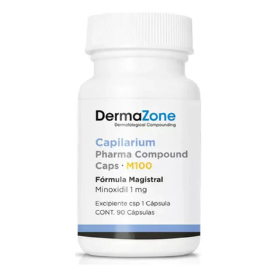 Dermazone Capilarium Minoxidil M100 1mg - 90 Capsulas | Envío gratis
