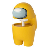 Boneco Vinil Jogo Among Us Amarelo Rosita