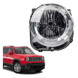 Conjunto De Faros Delanteros Compatible Con Jeep Renegade 20