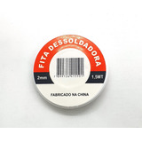 Fita Dessoldadora 2,0mm - 1.5  Mallha 50.064