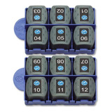 Kit De 12 Unidades Remotas Rj45 (#1 - #12) Trend Networks