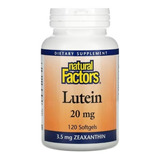 Luteína 20mg + Zeaxantina Premium 120 Softgels - Importado