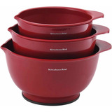Kitchenaid Cuencos (bowls) Súper Combo Rojo