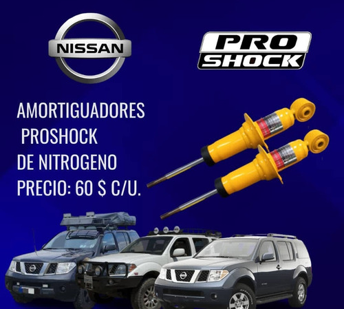 Amortiguadores Delanteros Nissan Pathfinder R51 Proshock Nit Foto 2