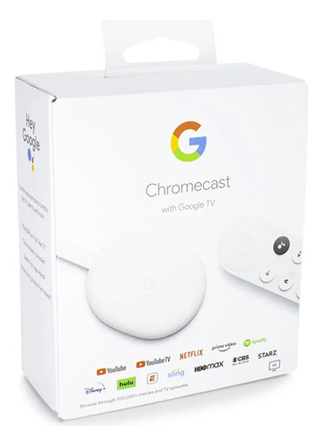 Google Chromecast 4 Google Ga01919-us