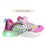 Zapatillas 2da Selección Con Luz Led Infantiles Niño/niña