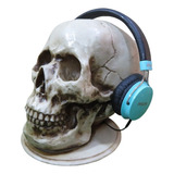 Cranio Caveira  Suporte Headset Fone De Ouvido 