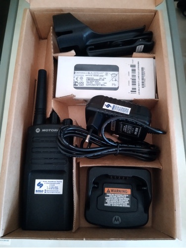 Rádios Motorola Uhf Rva50 08 Canais 2 Watts Kit Com Dois 