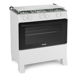 Fogão 5 Bocas Itatiaia Star New Com Forno 88l Branco Bivolt