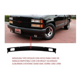 Moldura Defensa Delantera Silverado Suburban Tahoe 1992-1998