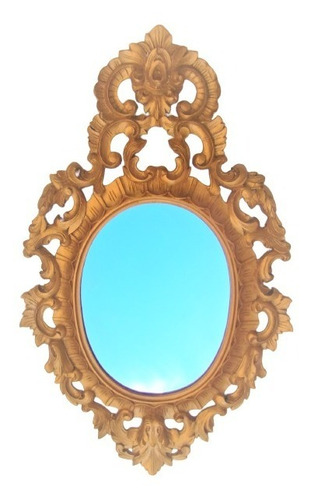 Espejo Ovalado Estilo Antiguo Rococó