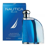 Perfume Nautica Blue Para Hombre 100ml - mL a $1247