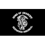 Bandera Sons Of Anarchy 90 X 150 Cm.