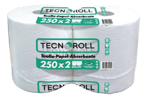 Toalla Jumbo Tecnoroll H/s 2 X 250 Mts.