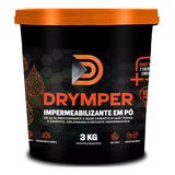 Impermeabilizante Drymper 03kg Rende Até 6 Sacos De Cimento