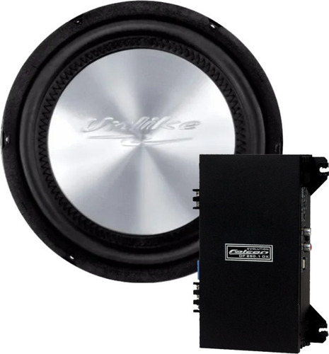 Alto Falante Sub Woofer 10 160wrms + Módulo Df250.1dx