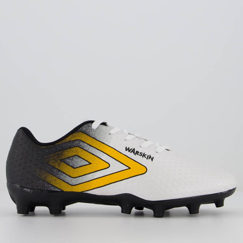 Chuteira Umbro Warskin Campo Branco