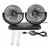 Ventilador Elétrico Pequeno 12v, Cabeça Dupla, Controle Dupl