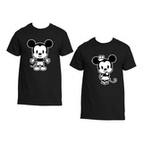 Pack Polera Parejas Día De Los Enamorados Amor Mickey Bebes4