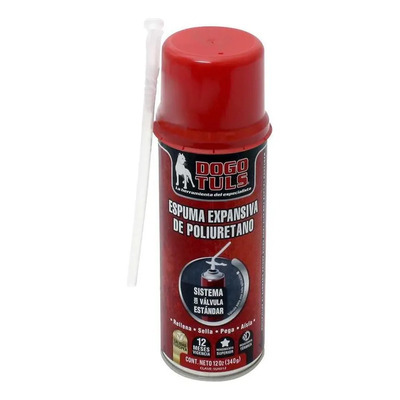 Espuma Expansiva Poliuretano Dogotuls 12oz Para Rellenar Pegar Aislar