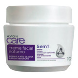 Creme Facial Noturno 5 Em 1 Avon Care 100g