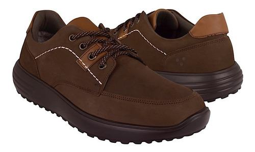 Zapatos Casuales Caballero Triples 36030 Buck Café