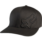 Gorra Fox Flexfit Clouded Negra Cachucha Mtb Bmx Moto Bici