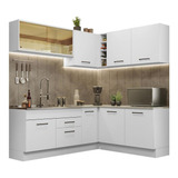 Cozinha Completa Cant Agata Madesa 389001 C Arm Bal S Tam B Cor Branco