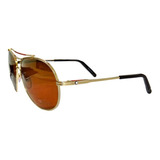 Lentes Sol Mont Blanc Mb703s Pilot Polarized Italy 60mm Suns