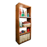 Mueble De Baño, Organizador Grande De Madera