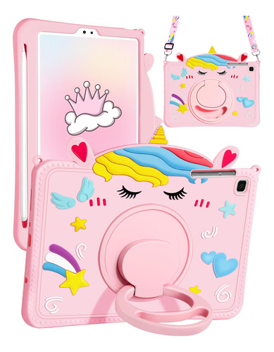 Funda Para Samsung Galaxy Tab A7 Lite- Rosa