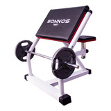 Banco Scott Profesional Altura Regulable Gym M1g Sonnos