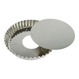 Molde Pastafrola Tartera Desmontable Aluminio Tarta 16cm 