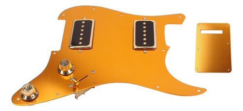 De Púas De Guitarra Precableado Hh08 Con De Licencia