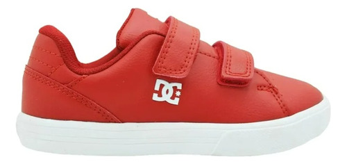 Dc Shoes Notch Rojo Tenis Infantil Deportivo 