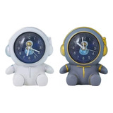 Reloj Alcancia Astronauta Para Niños Infantil Ahorro 10,7cm